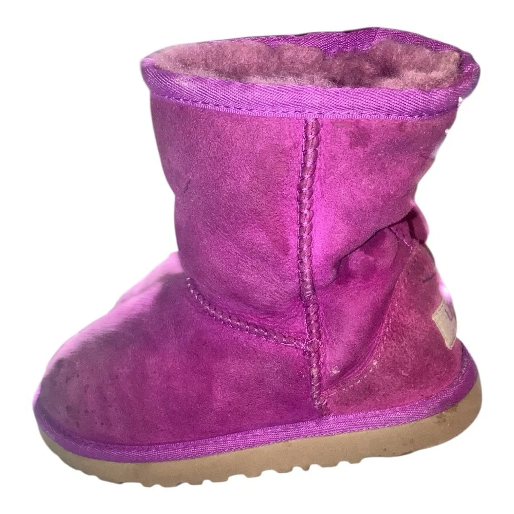 UGG Vibrant Pink Kids Boots